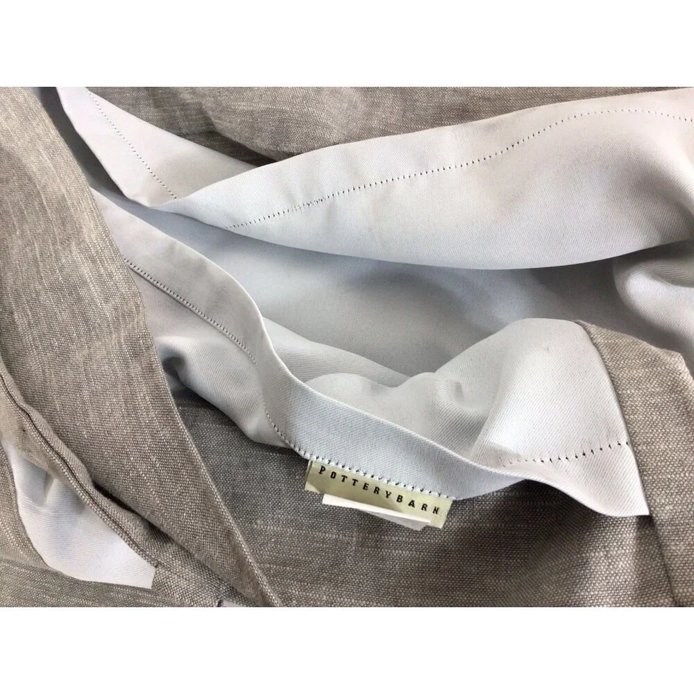 Pottery Barn Linen Curtain Panel